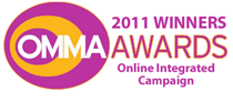 TargetCast tcm wins the 2011 OMMA Award
for the online integrated campaign category